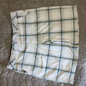Plaid Hybrid Shorts